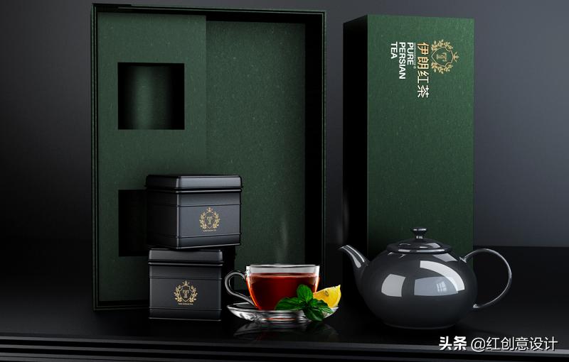 波斯的悠闲生活，伊朗红茶包装设计