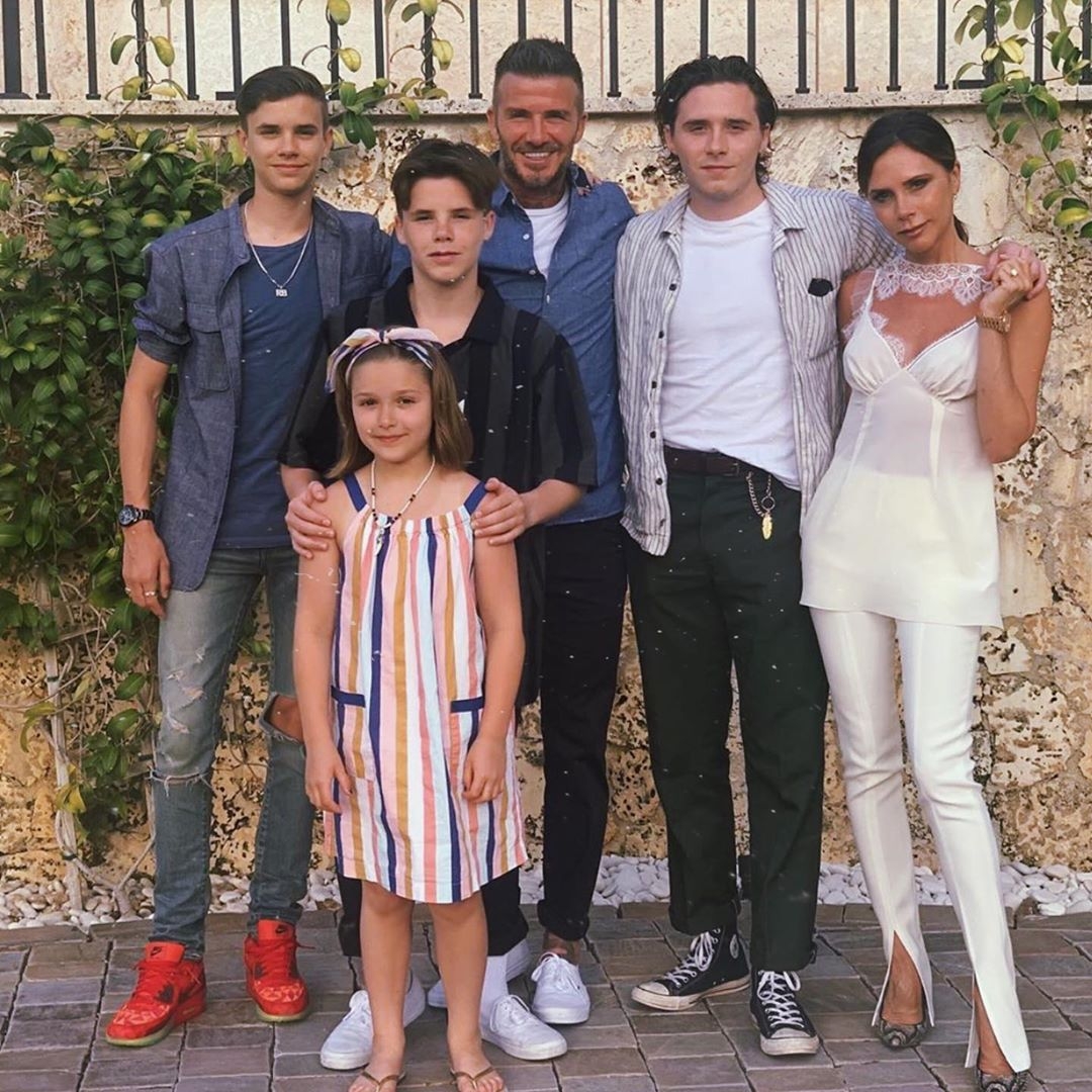 贝嫂生日小贝图片,贝嫂庆祝贝克汉姆生日