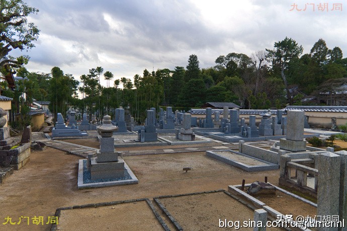 京都大德寺的庭院,织田信长墓地图片大全