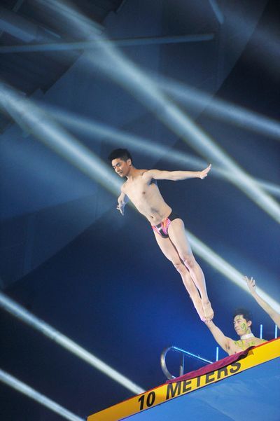 曾获得70块金牌的田亮,跳水冠军田亮巅峰时期