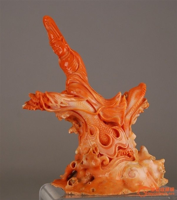 红珊瑚雕件鉴宝视频,一睹红珊瑚雕件之美