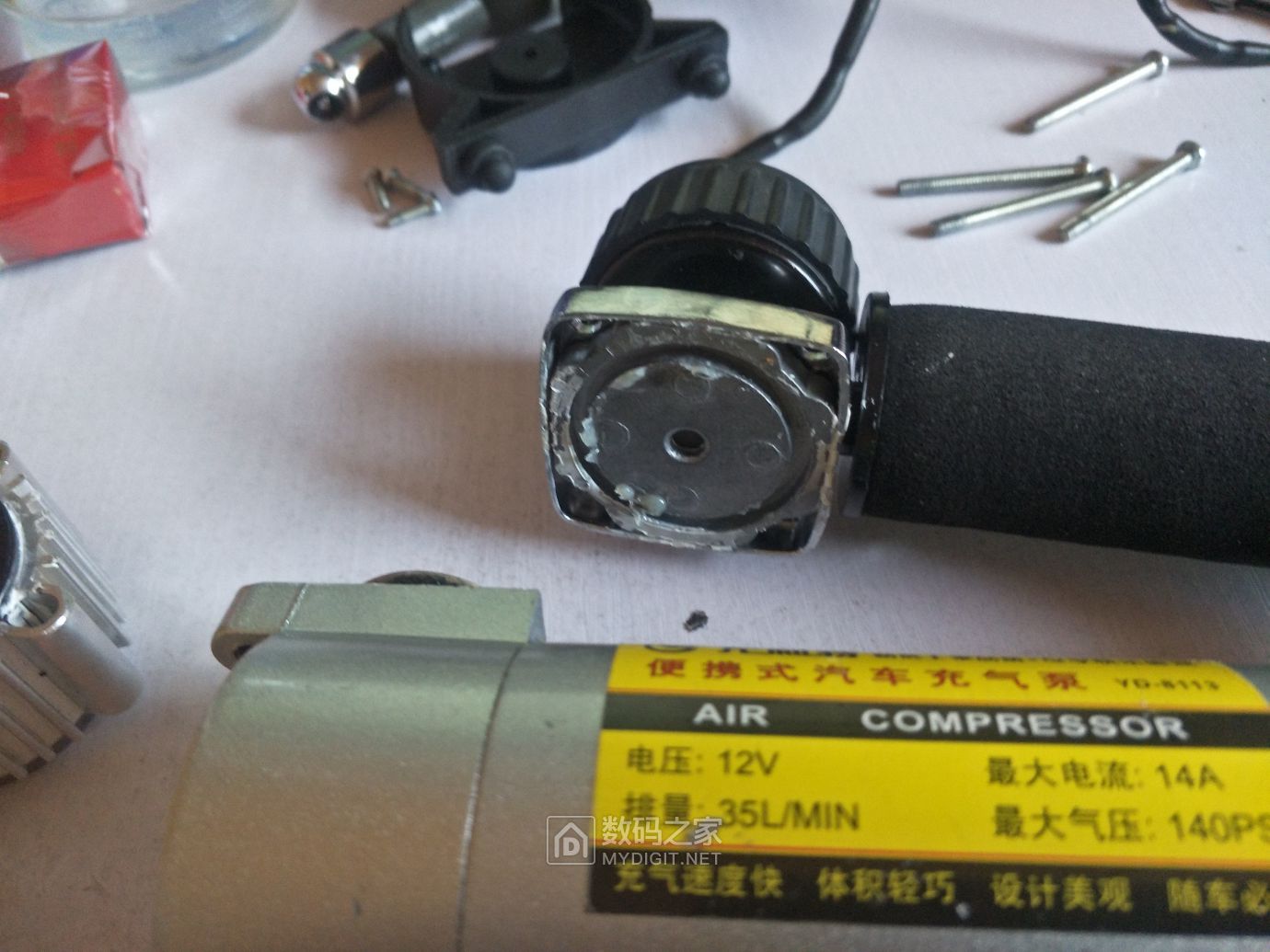 尤利特车载充气泵拆解视频,拆解尤利特