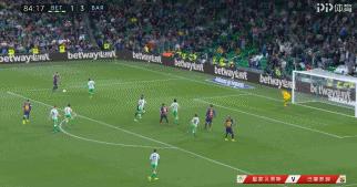 梅西射门全场膜拜,梅西经典搓射