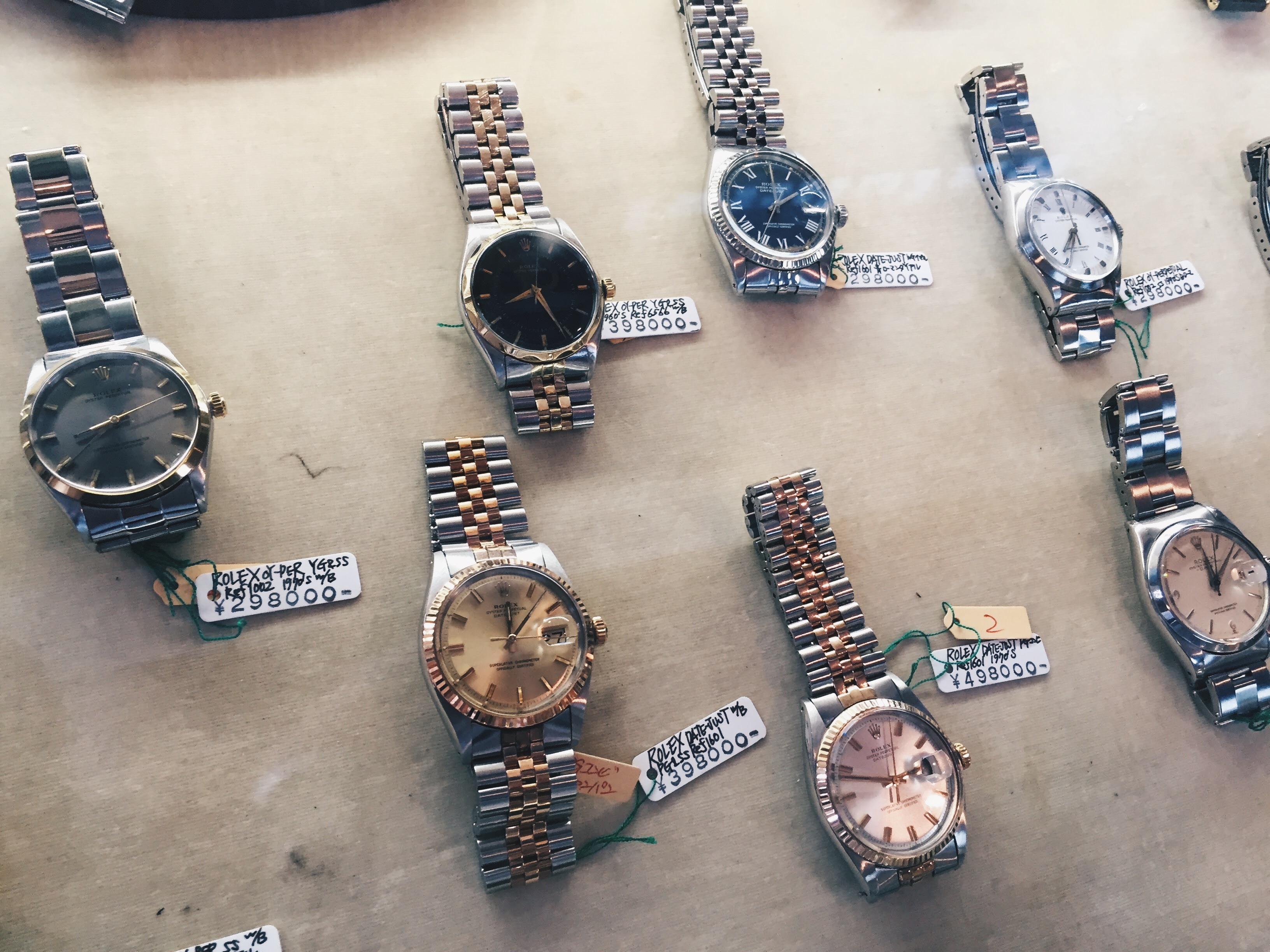 古着vintage手表店铺日本,vintage古董表店铺推荐