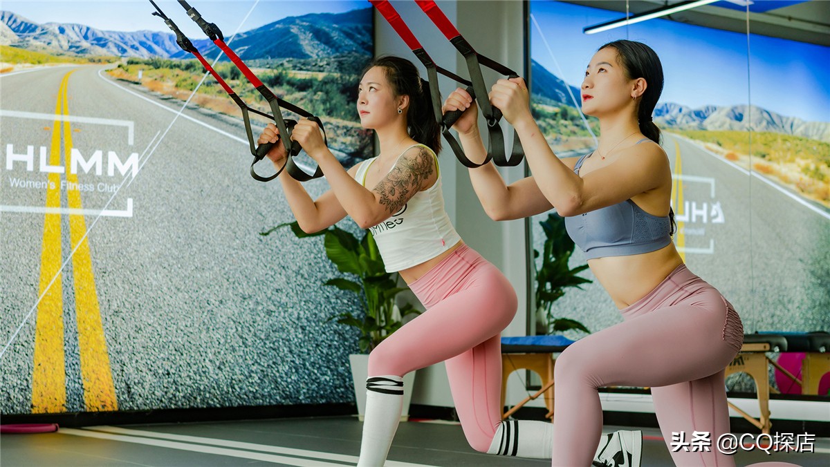 探店女子健身,重庆健身训练营探店