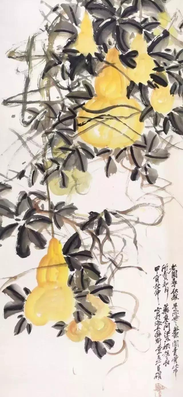十大名家画葫芦,名家国画葫芦精品图