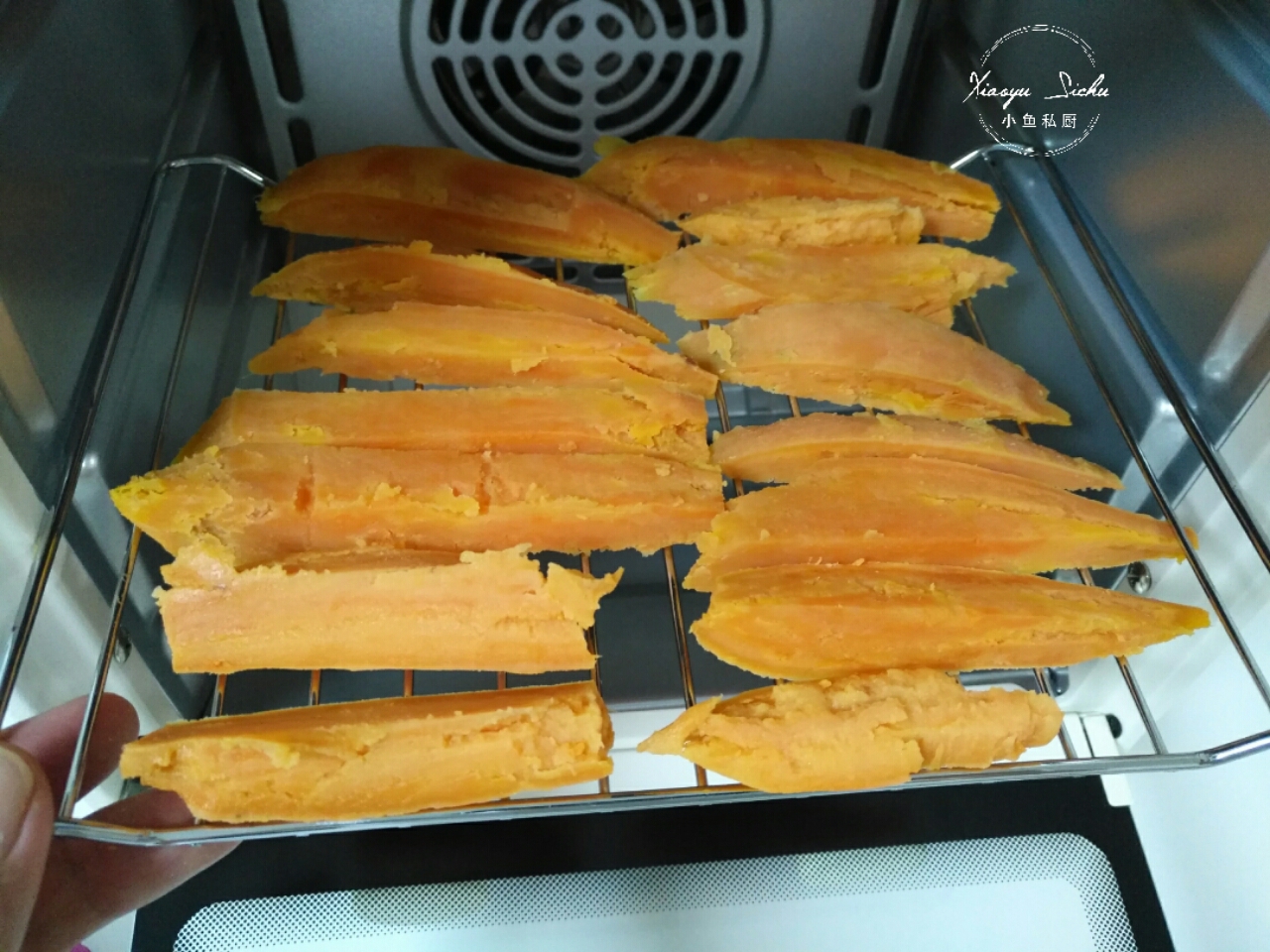 整个小红薯干怎么做,在家白薯干制作方法