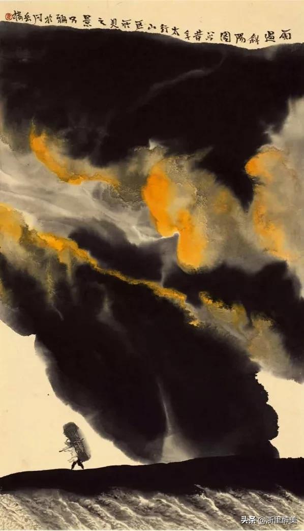 他师从李可染，一生专注画太行山：用一滴墨画出中国极致山水之美