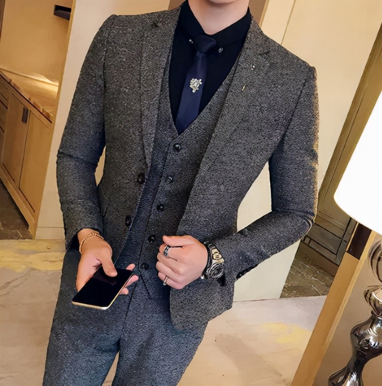 男士美业做什么的,美业形象高级感套装