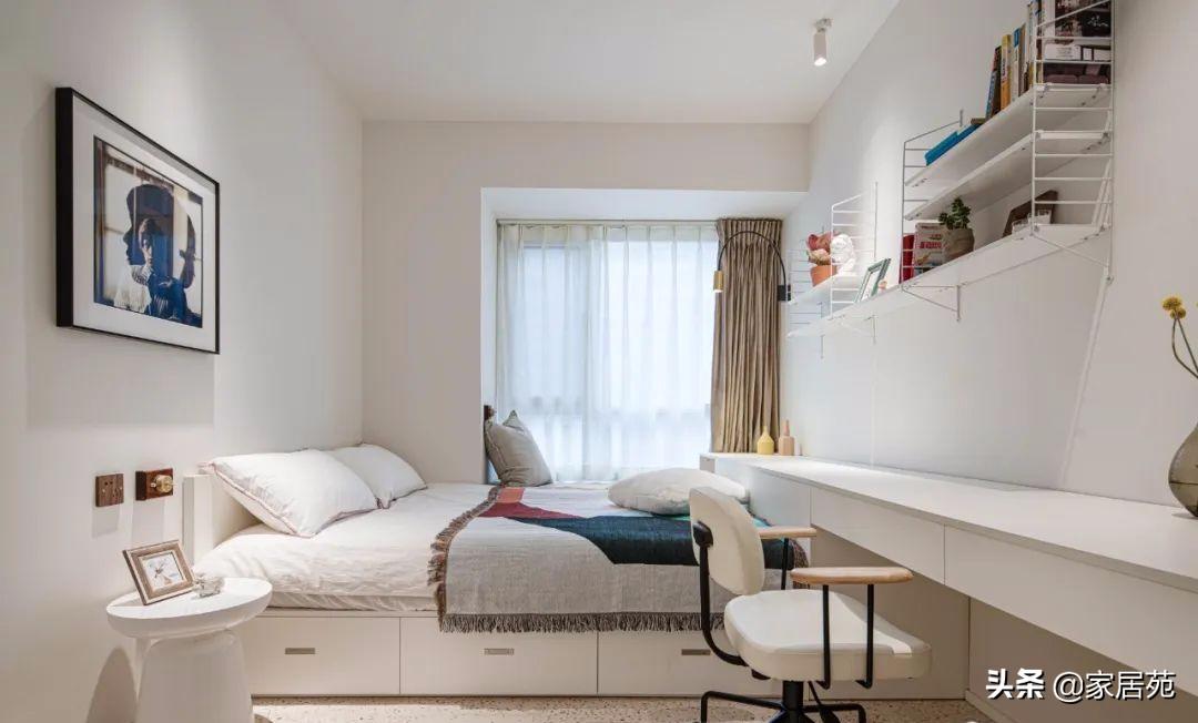 111㎡暗房惊艳翻身,简洁又耐看,还有超强储物力!