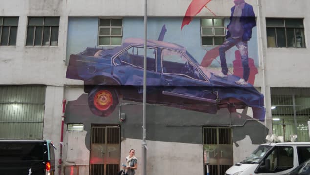 街头涂鸦艺术的震撼,香港街头涂鸦图片大全