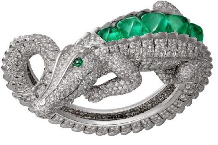 卡地亚鳄鱼项链,卡地亚项链十大经典款同款