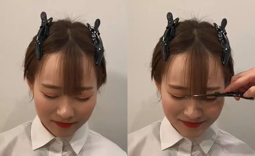 圆脸窄额头女生适合什么刘海,额头尖窄脸又小适合什么样的刘海