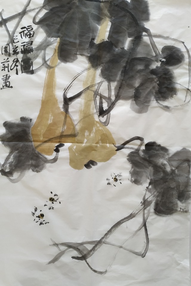 “翰墨飘香迎新年”金台老年大学学员书画作品网展