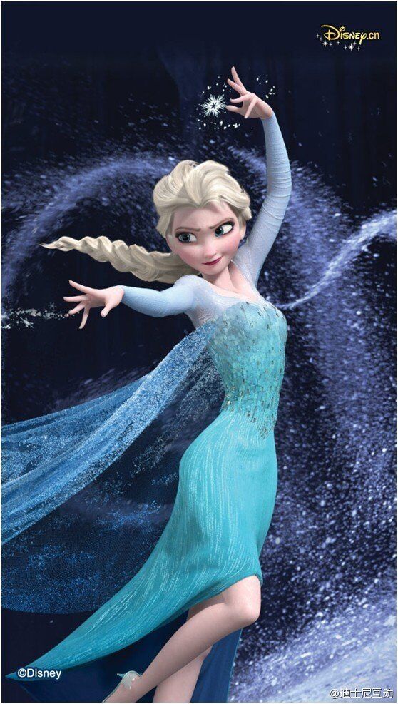 每个女孩都有一个Disney公主梦