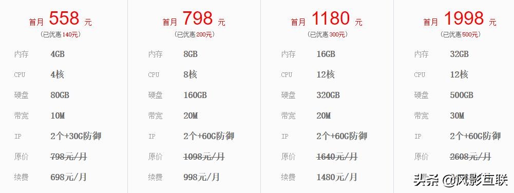 建站、开发,手把手教你用100块买到1年期腾讯云、百度云、阿里云