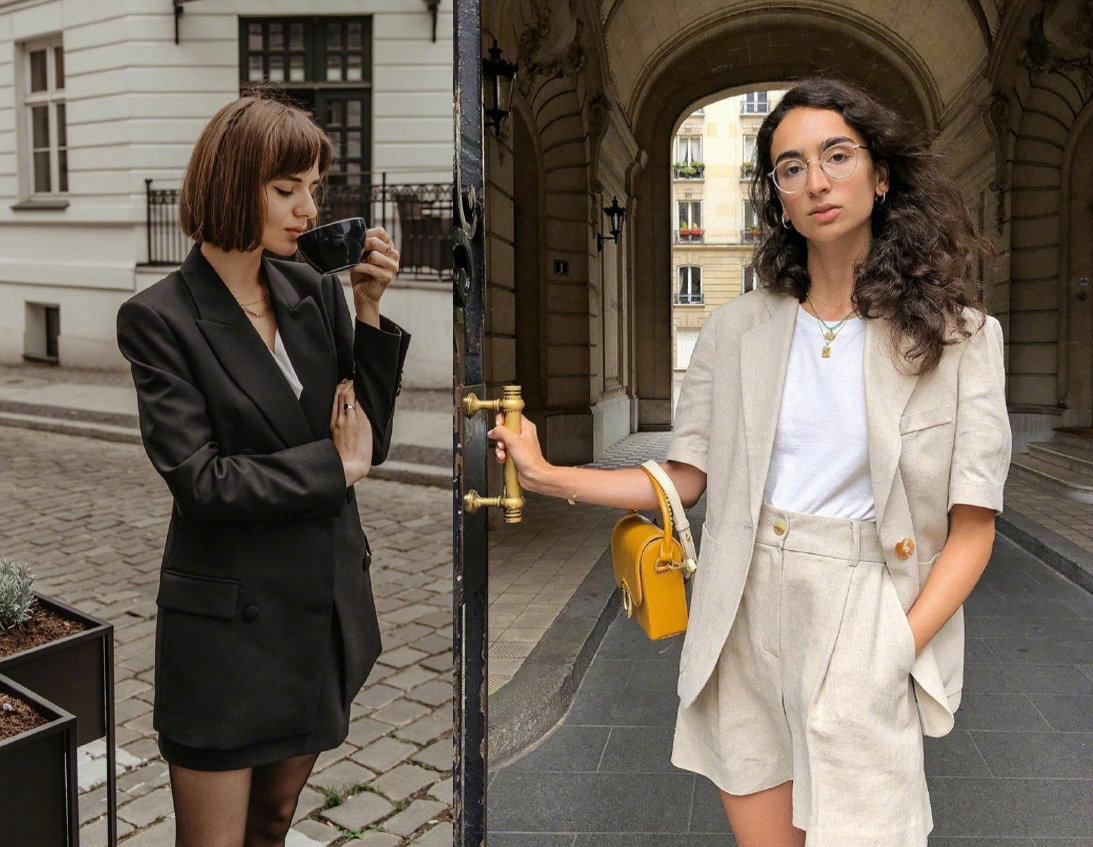 法式风格的时尚博主,法国博主mariellehaon法式日常