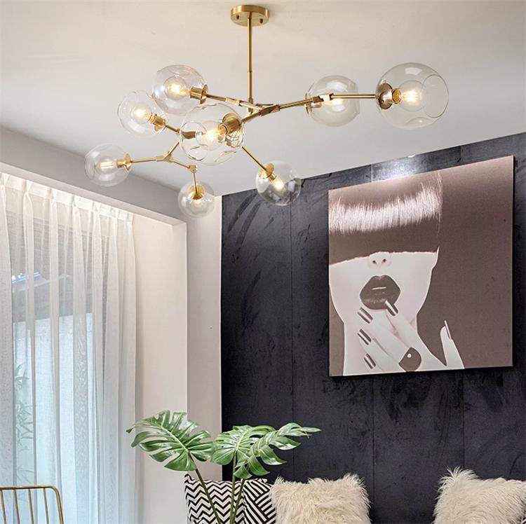 魔豆灯金色好看还是黑色好看,客厅装水晶灯还是魔豆灯好看