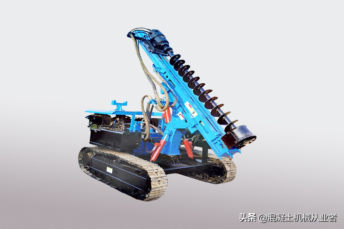 农田小型打桩机,小型打桩机致富视频