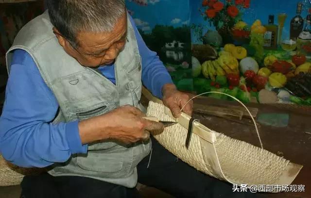陕北柳编工艺,陕北柳编手艺视频