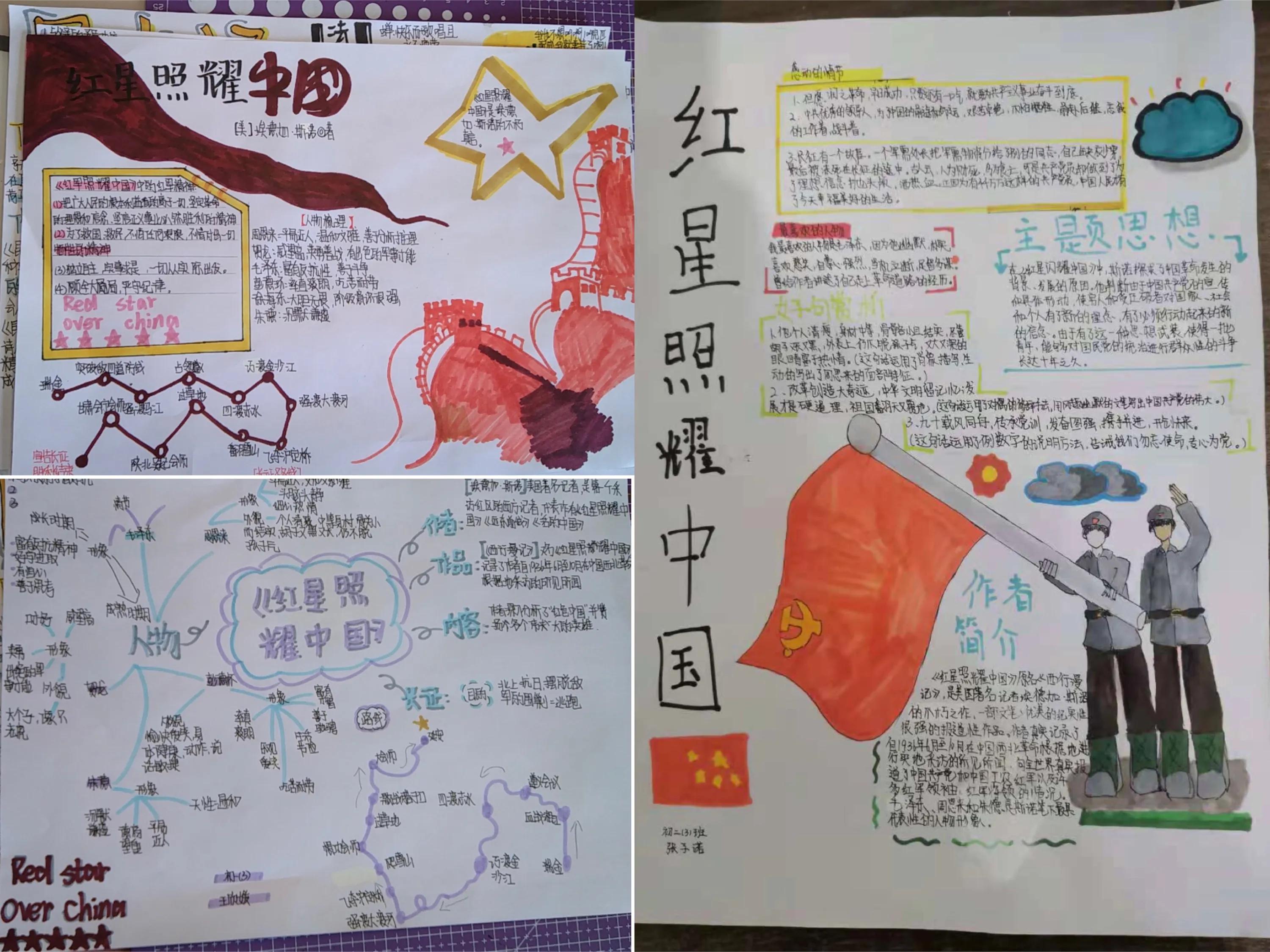 走进名著画经典思维导图,初中课外书必读名著12本思维导图