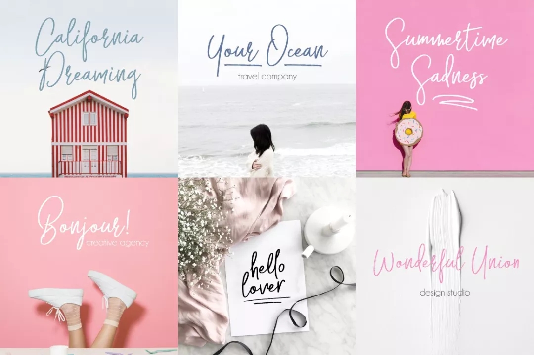 最好看的十种英文手写字体,超好看的英文字体大全