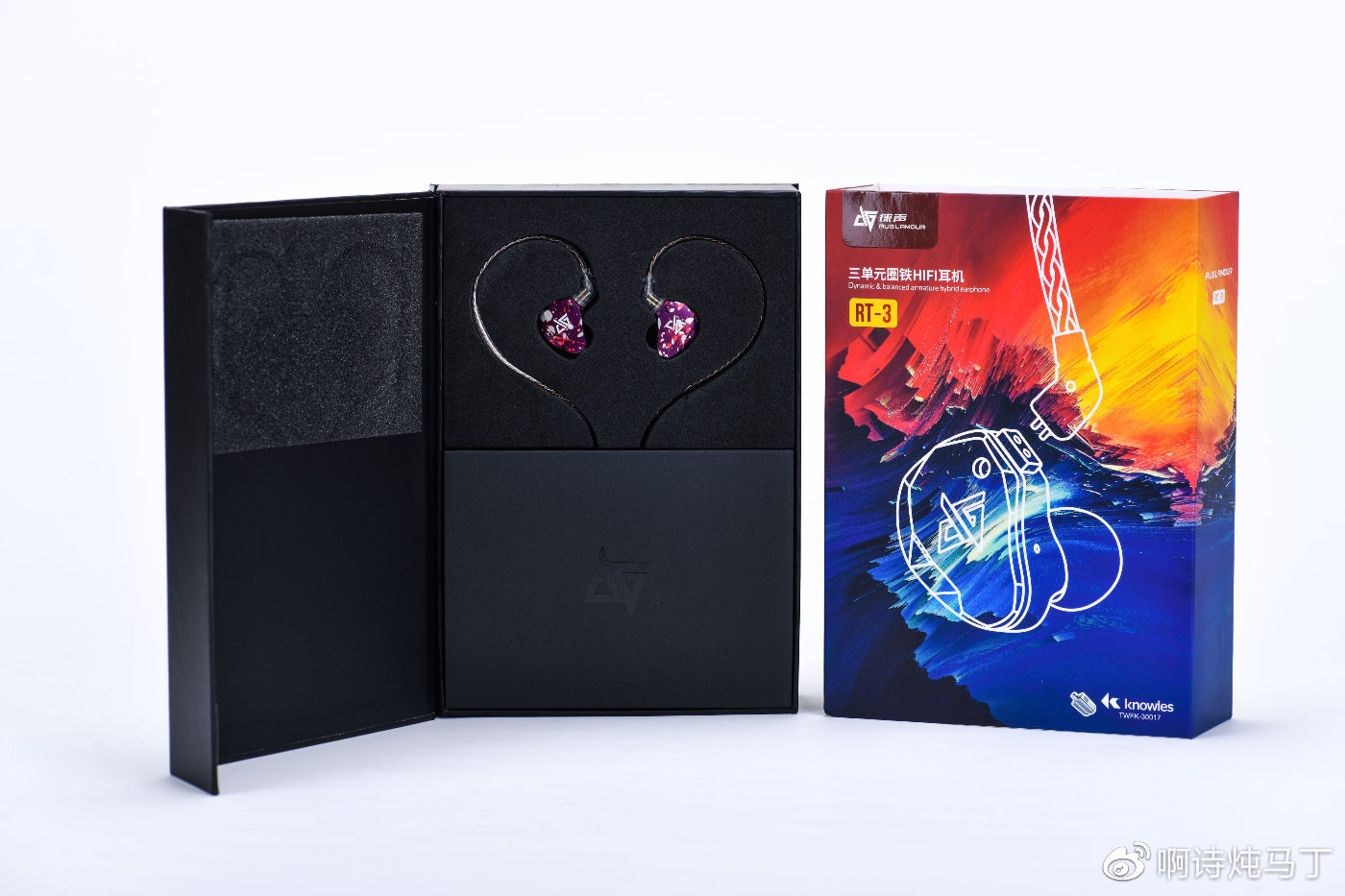 视觉系大师，声音是否也好听？—徕声RT-3三单元圈铁耳机
