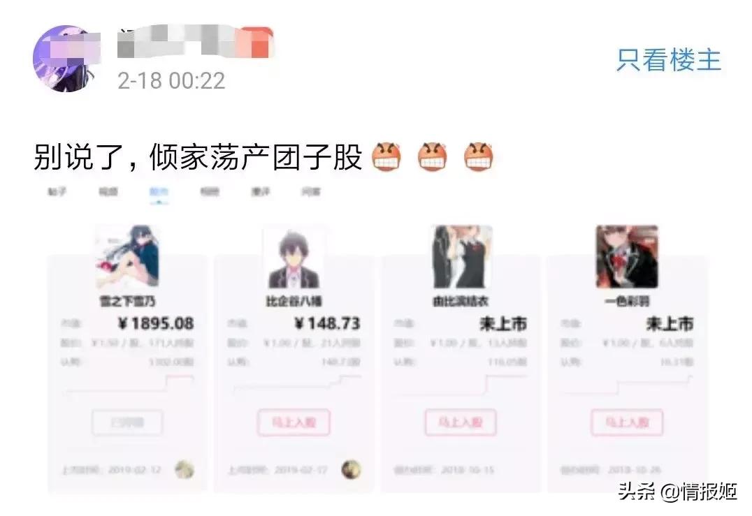 炒股系统动漫,二次元动漫炒股