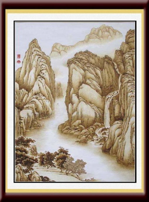 中国烙画艺术作品,民间烙画高手作品