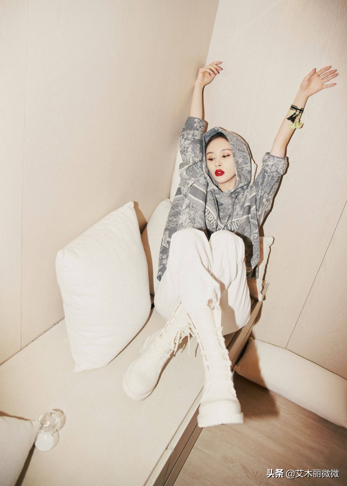 王子文穿搭西装,王子文真懂简约高级穿搭