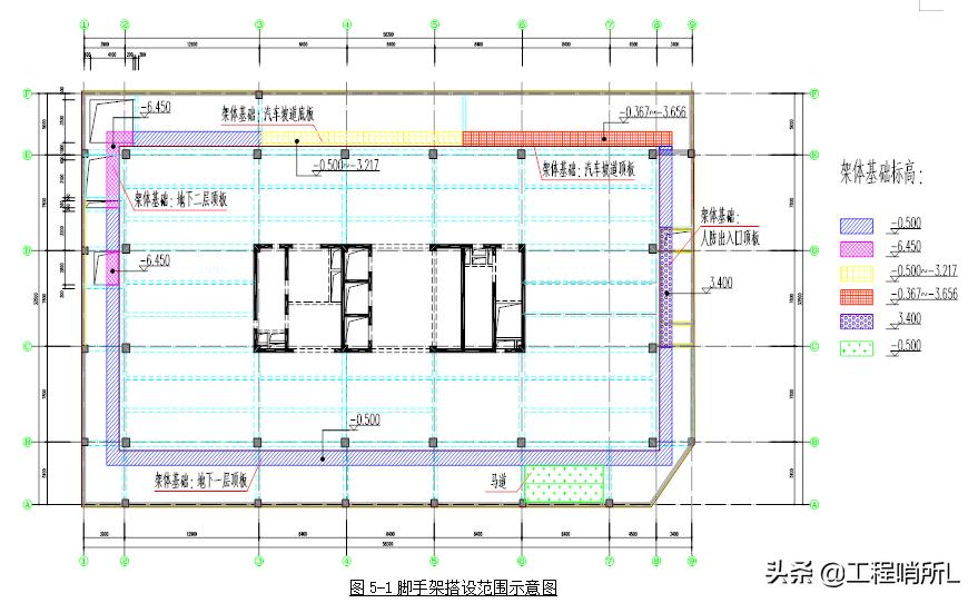 中建悬挑架模板支撑体系,中建脚手架
