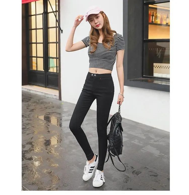 好穿还显瘦的魔术裤推荐,显瘦魔术裤百搭裤子铅笔裤