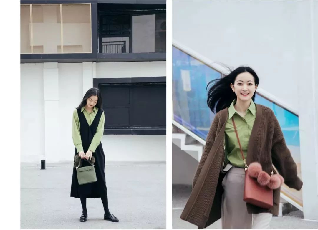 泫雅牛油果绿两件套,泫雅牛油果绿穿搭