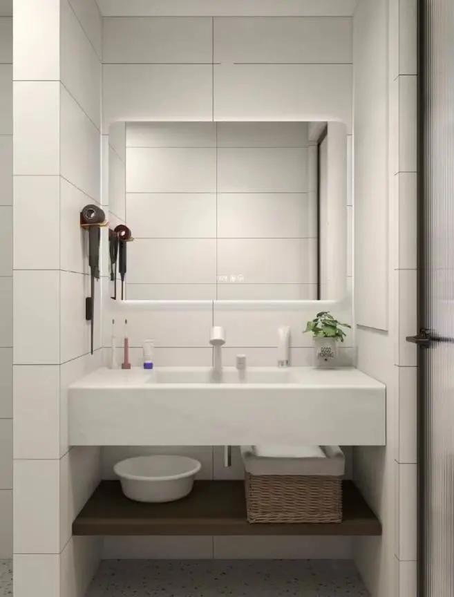 卫生间装修不能错过的浴室柜,小的卫生间如何选浴室柜