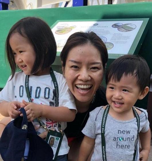 儿女双全的李娜和姜山,姜山回应李娜视频