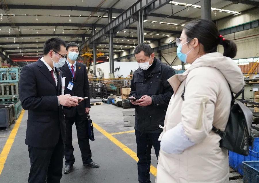 【战“疫”图景】企业复工，检察同行