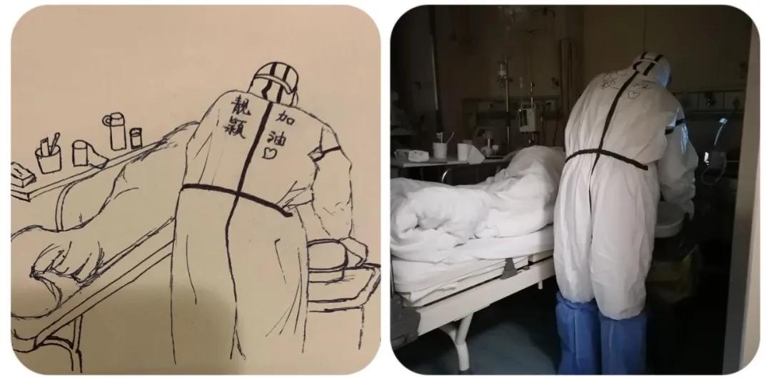 希望永远不会停下！这位护士小姐姐，画出了ICU的温暖~