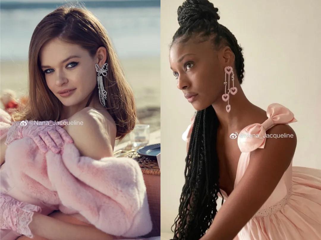 项链耳环一套轻奢小众高级感,100多轻奢项链耳环一套高级感