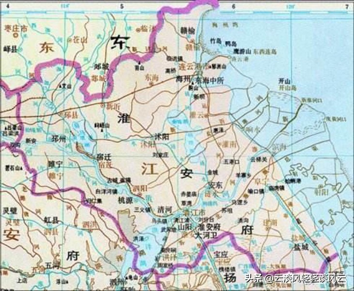 淮阴和淮安是什么关系,淮安与淮阴什么关系