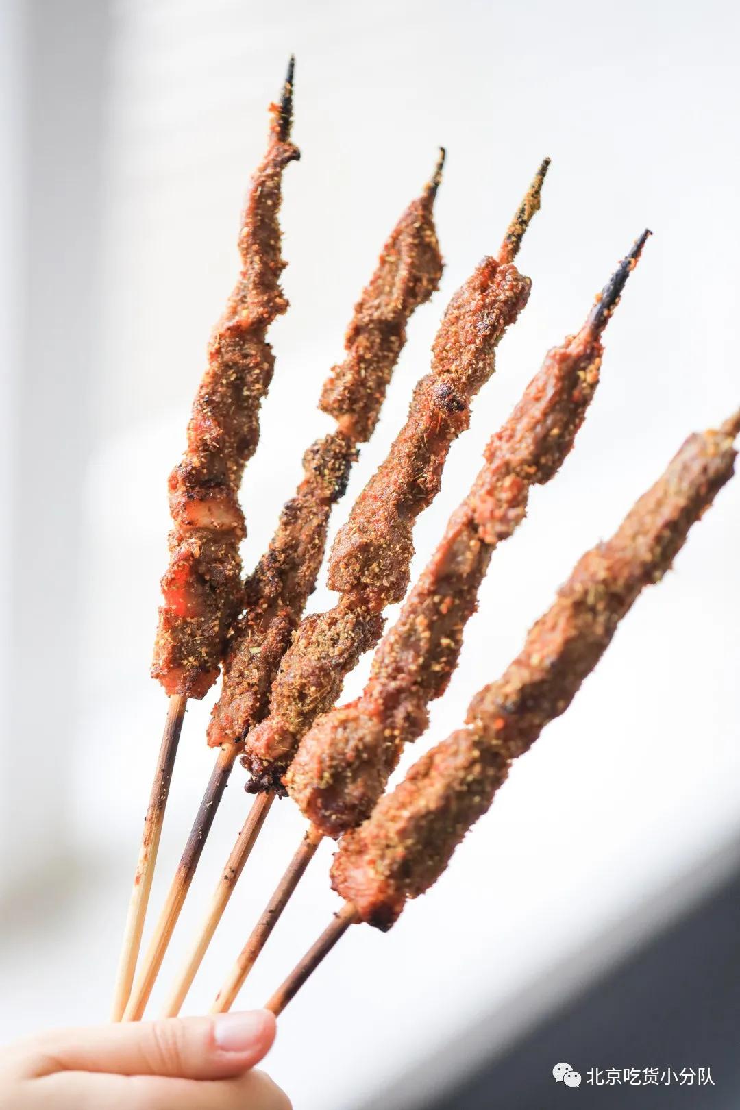 崇文门很久以前烤串,从小吃到大的碳烤串