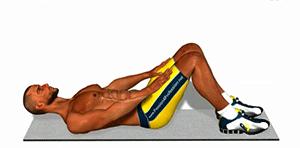 卷腹腹肌正确训练方式,屈膝卷腹可不可以练整体腹肌