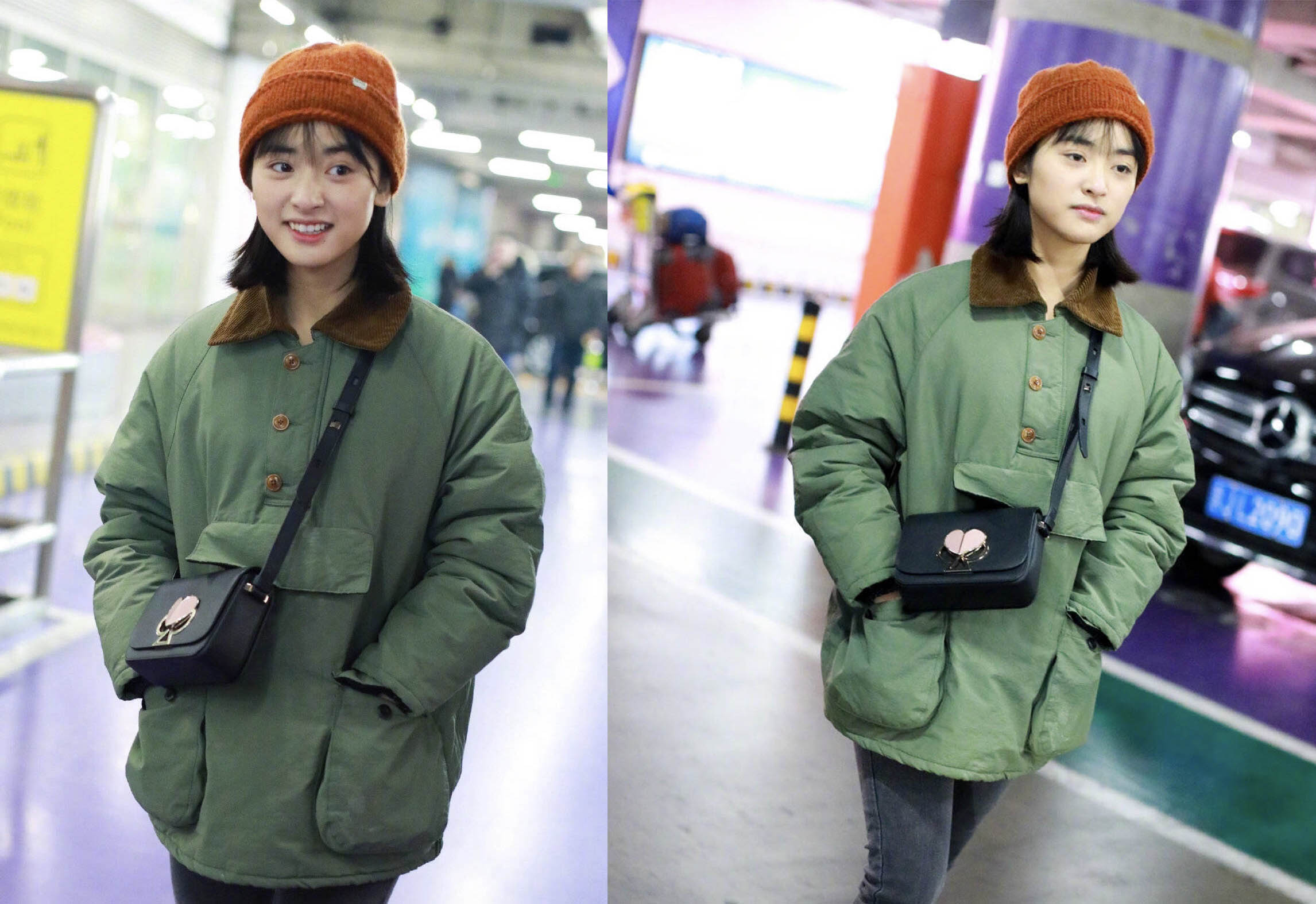 沈月流星花园小短腿入场,沈月穿搭不露腿