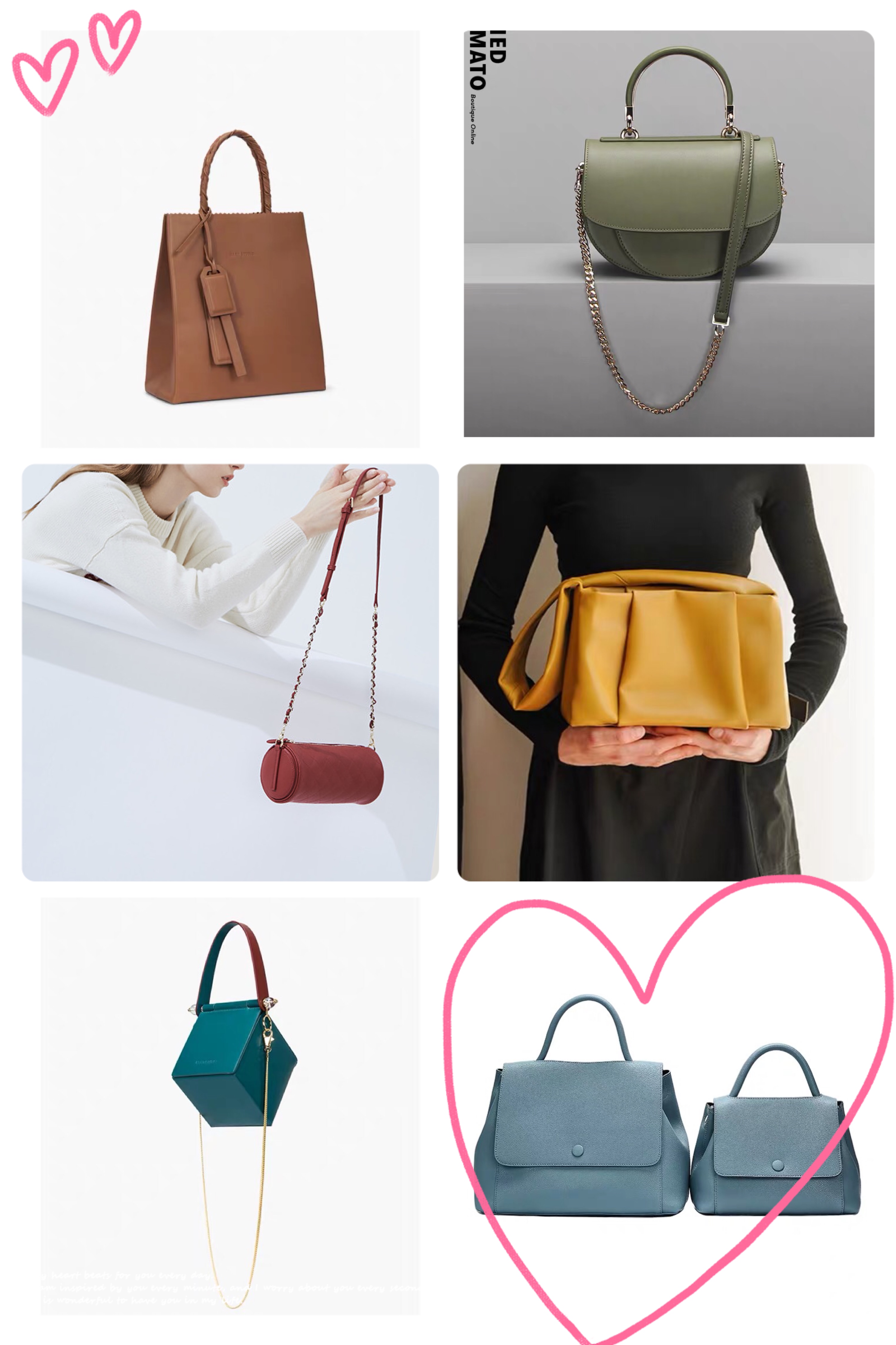 背出去的包包,包包背得长好看还是短好看