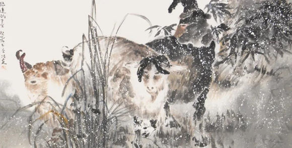 当代中国画百家精品展,金浩美术视频完整版