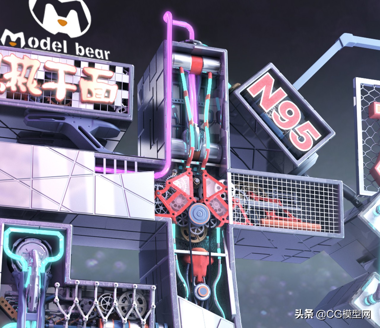 cg模型作品,cg模型网项目展示