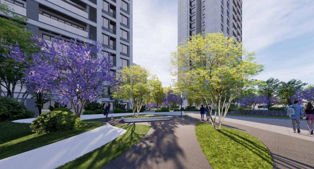 凤栖梧桐小区景观,凤栖梧桐居