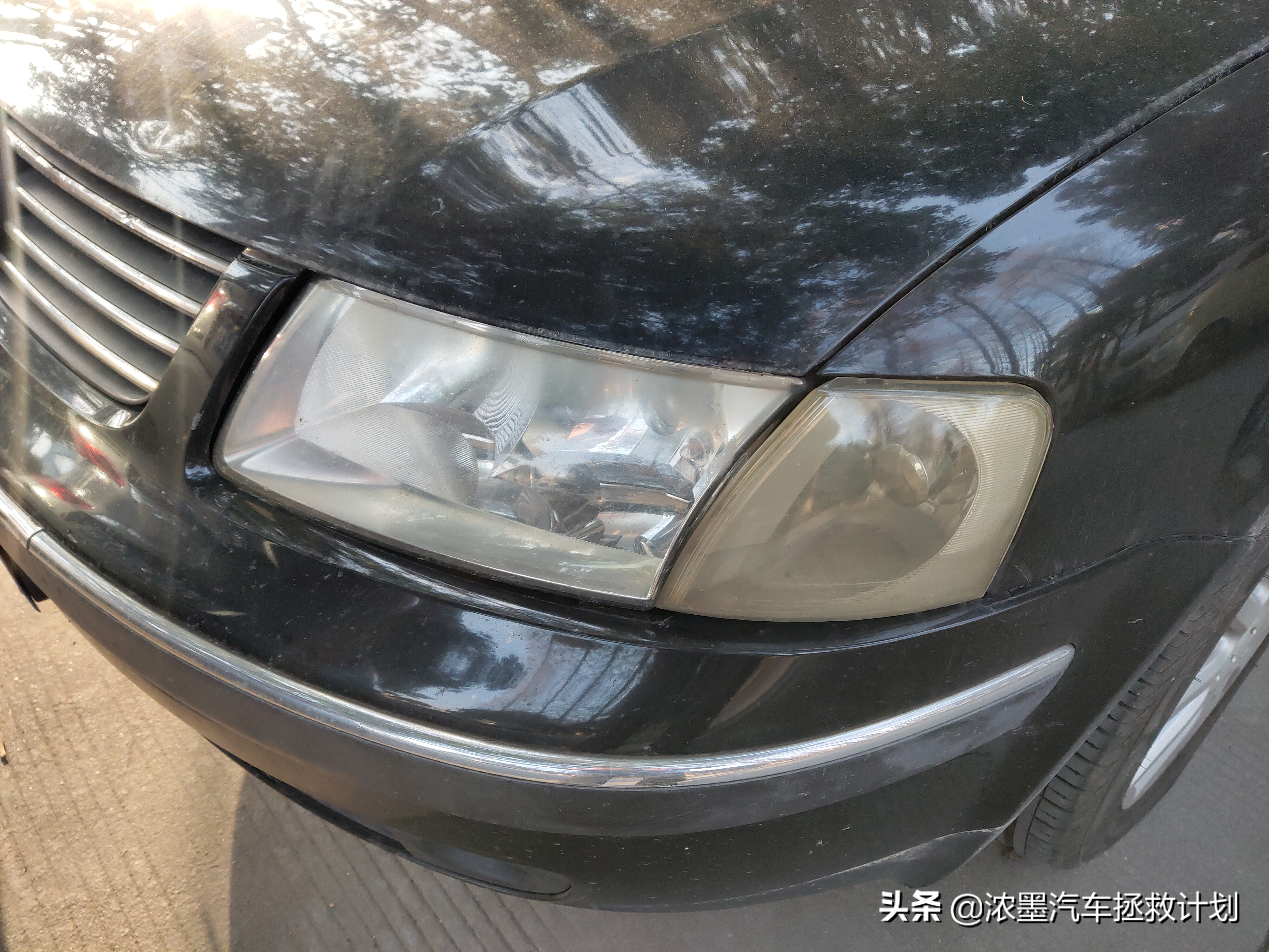 情怀老车帕萨特b5翻新,经典老车b5帕萨特翻新复活