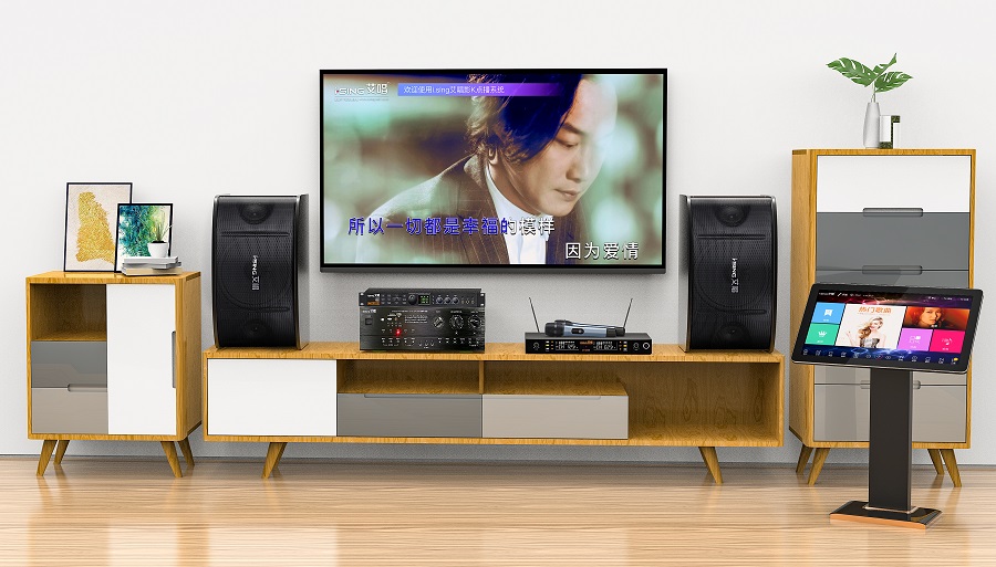 新年家庭ktv,艾唱家庭ktv音响套装测试
