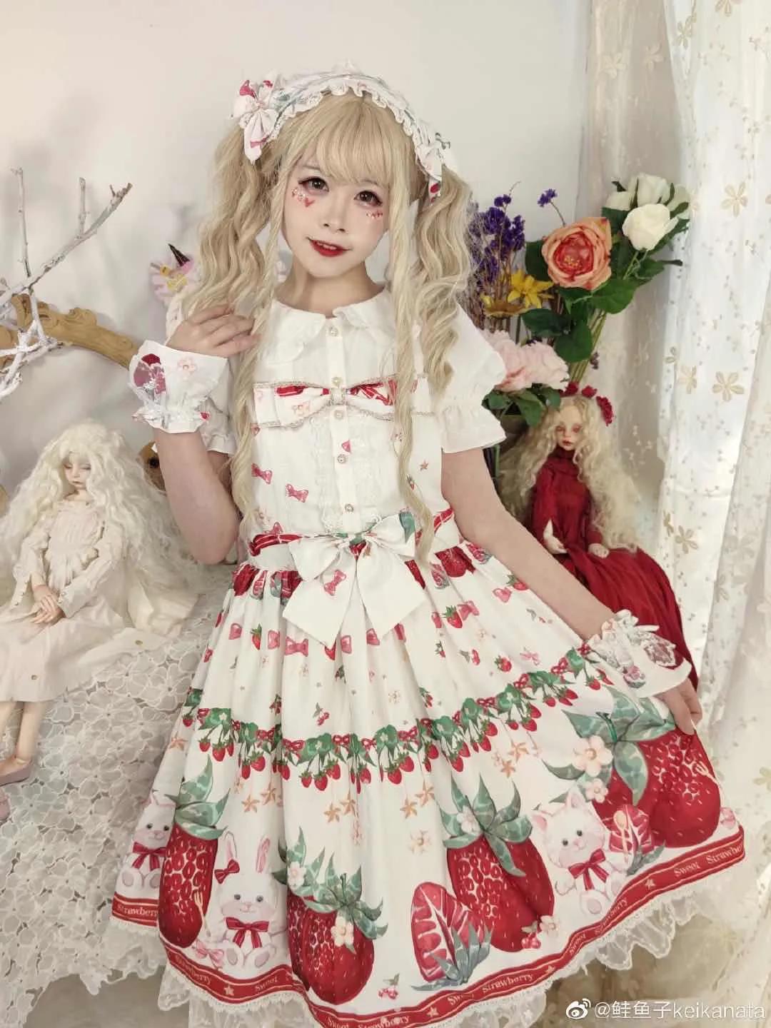 lolita裙子100元左右,日常lolita小裙子推荐