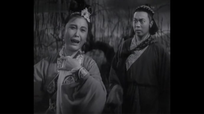 彩色黄梅戏电影严凤英天仙配,黄梅戏天仙配董永和严凤英的对唱